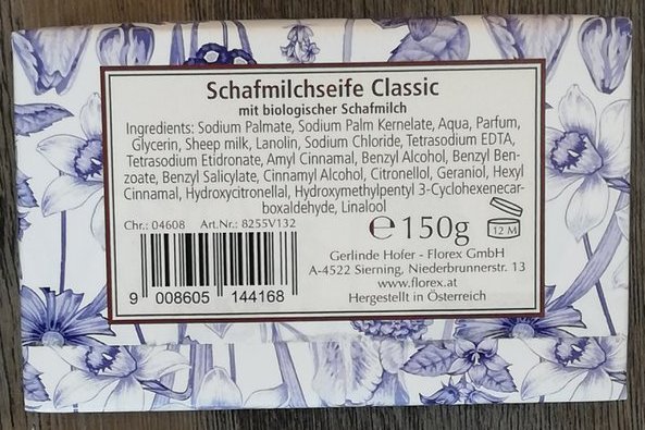 Schafmilchseife Classic 150 Gramm