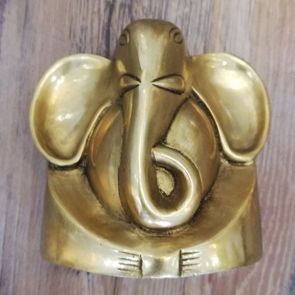 Ganesha Messing 9cm