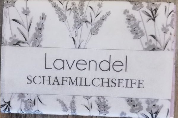 Schafmilchseife Lavendel 150 Gramm