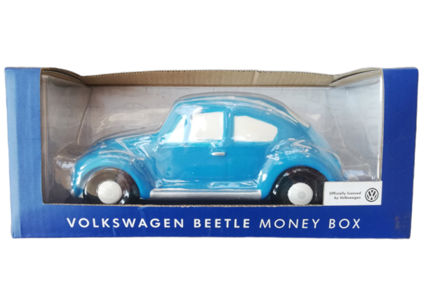 Spardose VW Beetle Keramik / Money Box VW Beetle