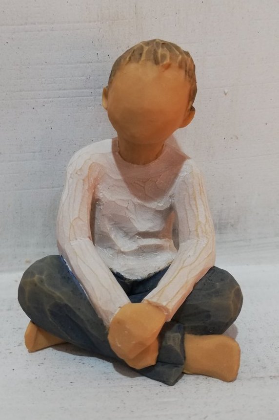 imaginative Child - boy / fantasievolles Kind - Junge, Willow Tree Figur 26226