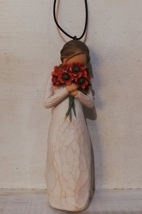 Ornament Surrounded by Love / Hänger Umgeben von Liebe, Willow Tree Figur 27274